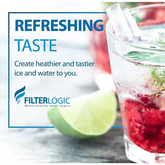 FilterLogic ADQ73613401 Refrigerator 2 Water Filter Replacements for LG® LT800P® - Picture 4 of 8